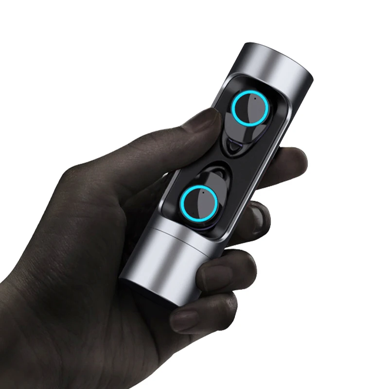 

Bluetooth 5.0 earbuds and fingerprint button charging sports wireless headphones music earbuds for iPhone7 8 Samsung huawei