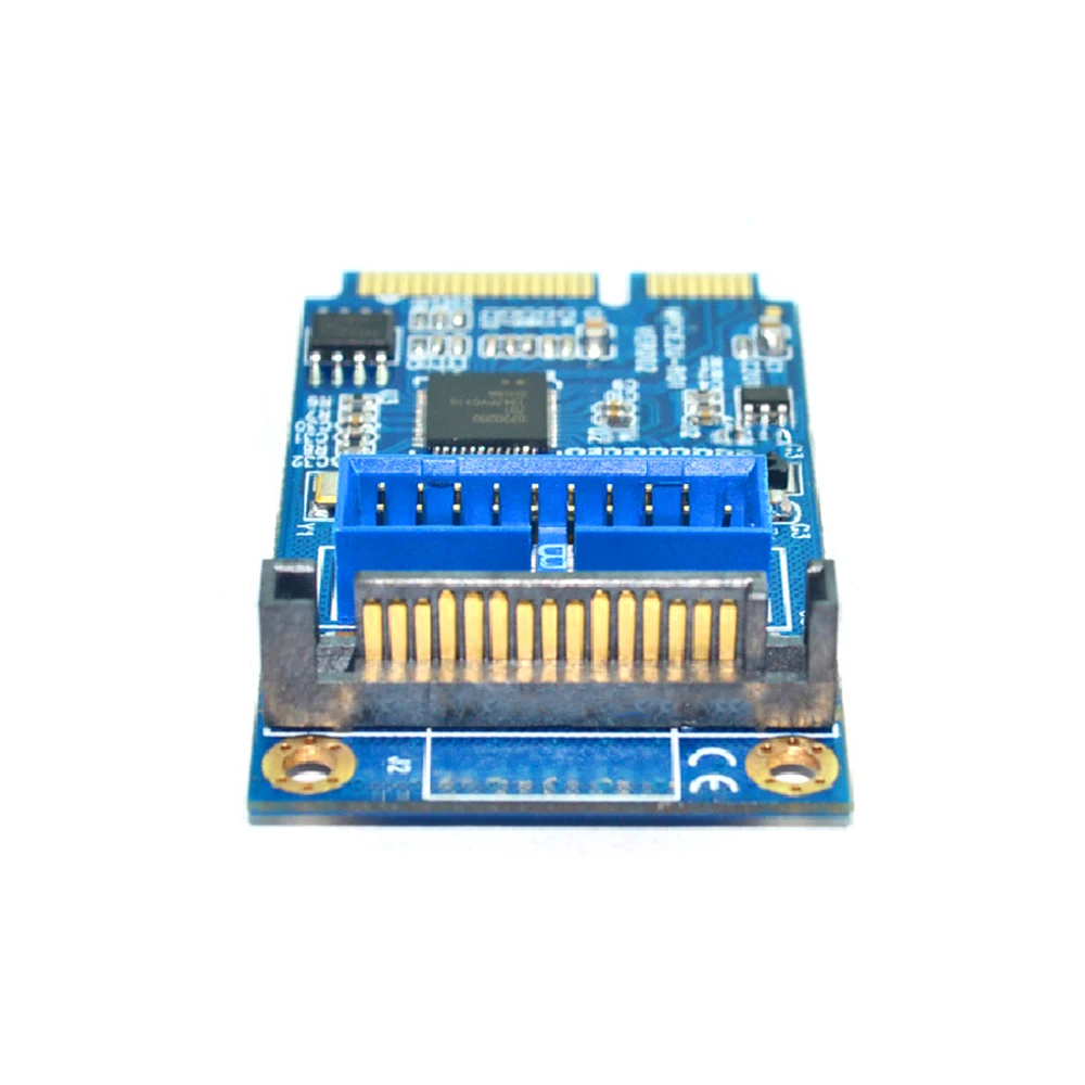 MINI PCI E к USB 3 0 передний 19 Pin Компьютер Расширение карты 2 порта настольный передачи