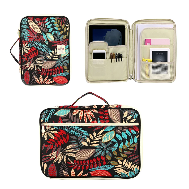 Women's Document Bag File Folder Passport Holder Laptop Handbag