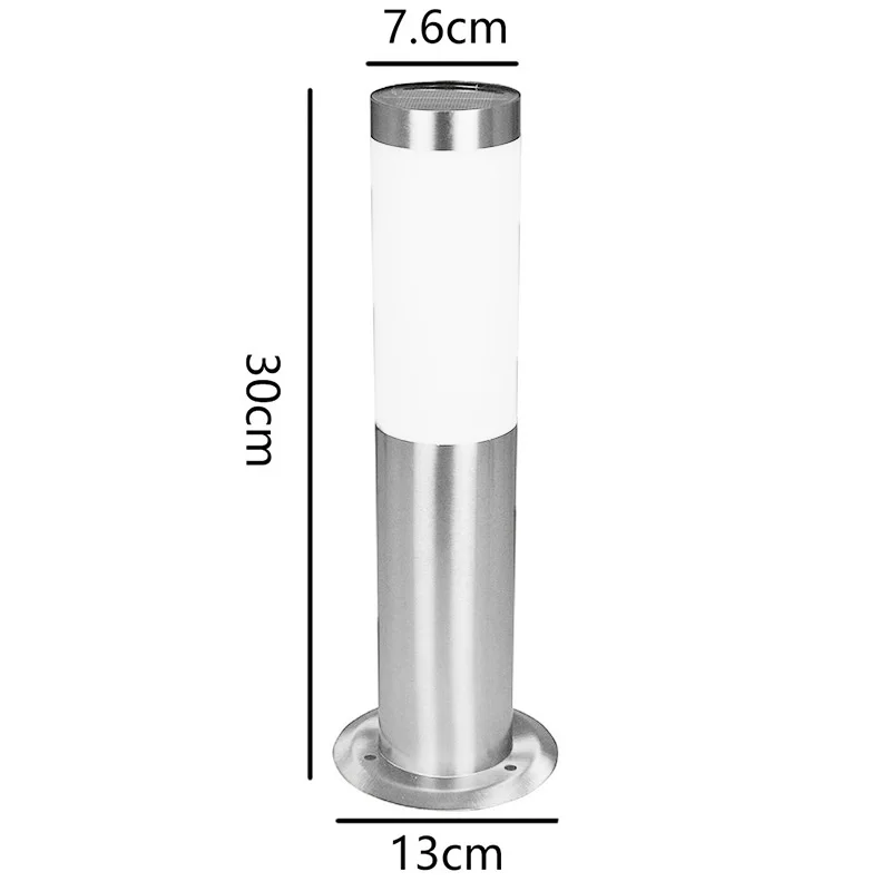 

High Quality Modern Outdoor Stainless Steel Pillar Lights Villa Door Fence Garden Post Lamp