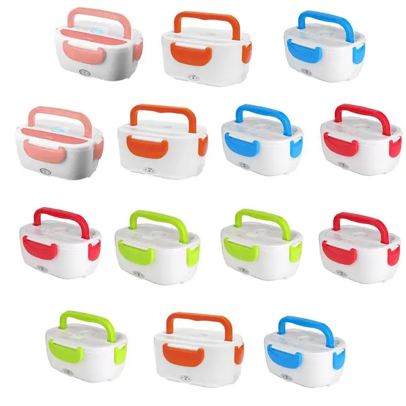 

Portable Electric Heating Lunch Box Food Heater Rice Container for Home Car