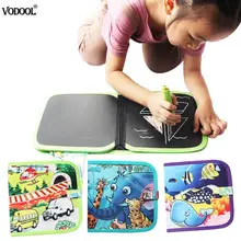 Мультяшная детская одежда для рисования книга многоразовая доска для рисования игрушки многоразовые мелки доска игрушка для детей мальчиков девочек живопись поставки