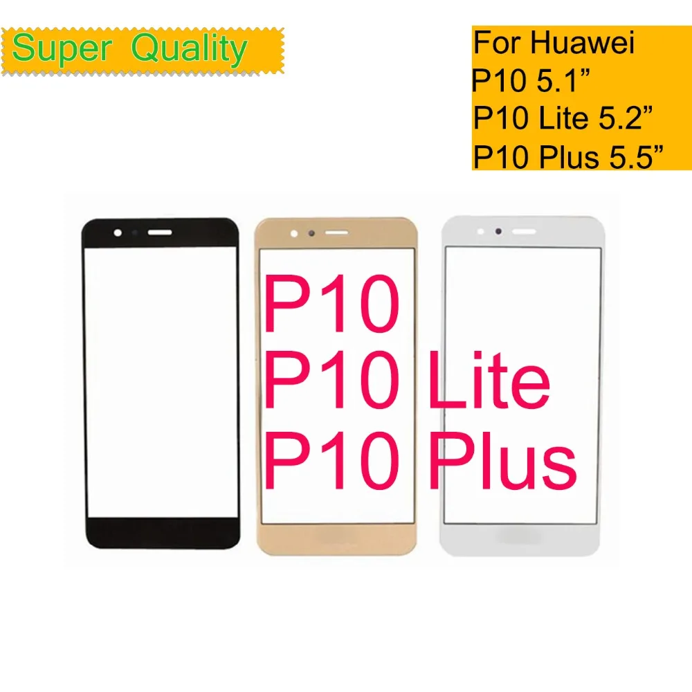 10 шт./лот для Huawei P10/P10 Lite/P10 Plus сенсорный экран P10Lite Сенсорная панель дигитайзер