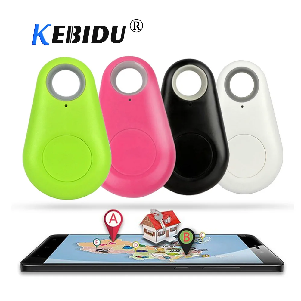 

KEBIDU Smart Bluetooth 4.0 Anti Lost Alarm Tracker Key Finder Wireless Mini Remote Shutter GPS Tracker Alarm For Child Keys Pets