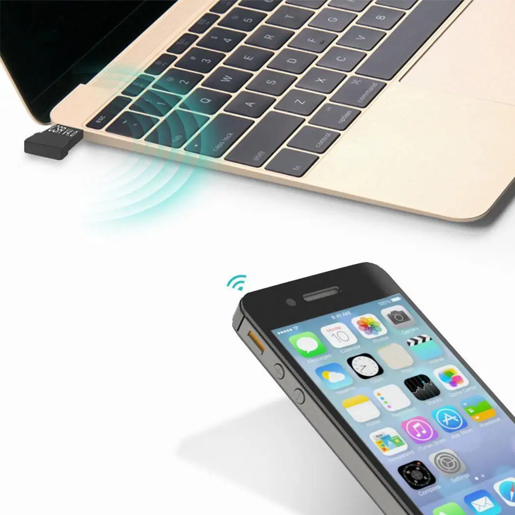Беспроводной USB V4.0 Bluetooth Dongle Музыка Звуковой приемник адаптер для ноутбука/PC 3