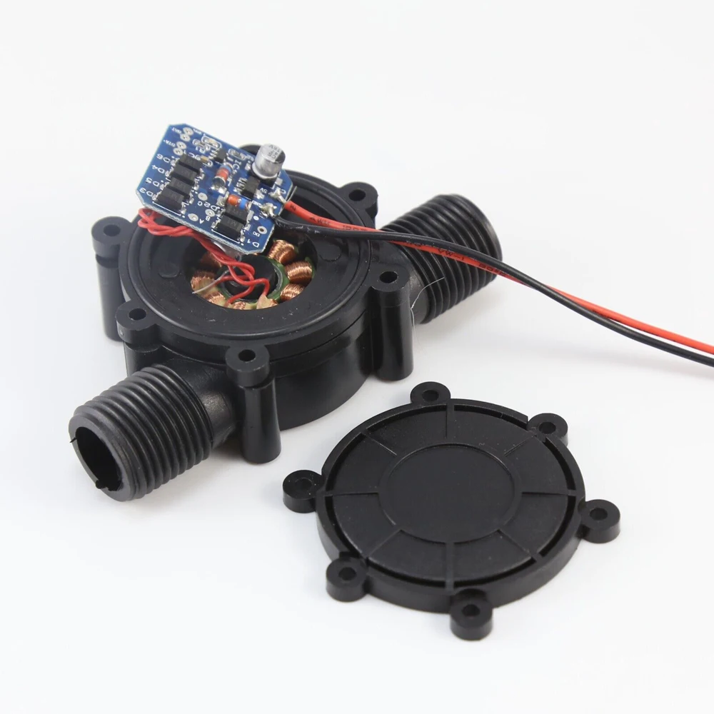 

Water Flow Pump Turbine Hydroelectric Micro Hydro Tap Water Flow Hydraulic High Power DIY Generator