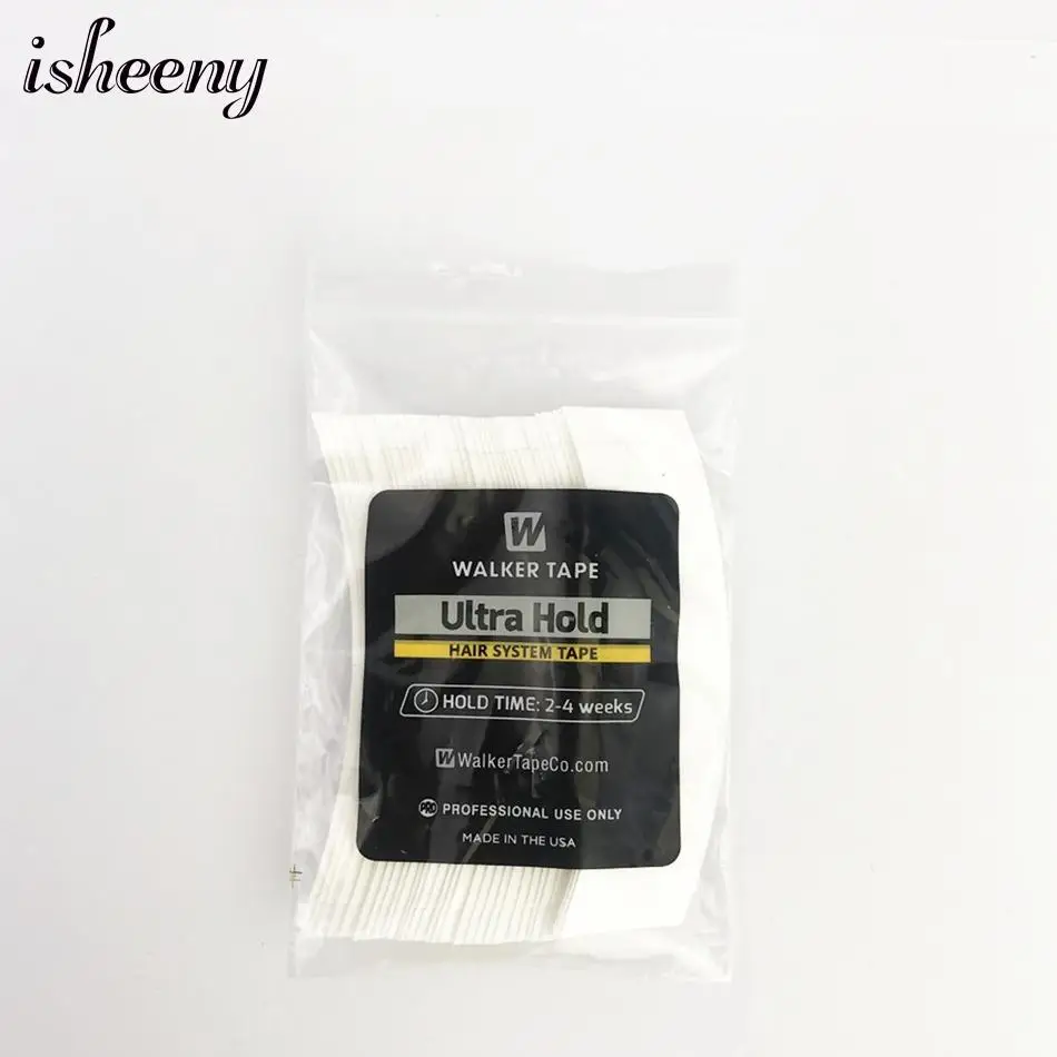 

Isheeny Ultra Hair Hold System Tape Tabs Adhesive Double Side Seamless Replacement Glue For Toupee Wig Adhesive