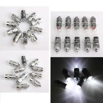 

VODOOL Car Decorative Lamp Lights 60x White LED Party Lights Decoration For Paper Lanterns Balloons Floral Car Accessories