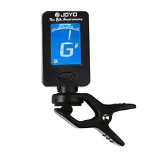 Хроматический с зажимом цифровой гитарный тюнер вращающийся на 360 градусов электронные тюнеры машины для бас для укулеле, банджо, скрипка, гитарная часть