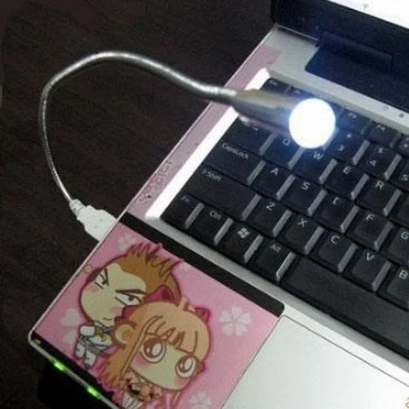 Модная светодиодная Usb лампа для чтения книг ноутбука мобильного зарядного