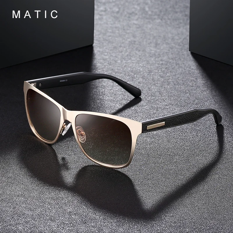 Очки солнцезащитные MATIC мужские с инкрустацией Поляризационные солнечные