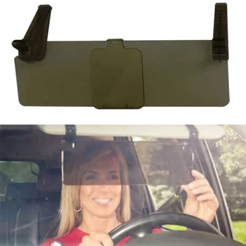 

Clip on Car HD Clear Vision Anti Dazzle Blocker Shade Sun Visor Extension