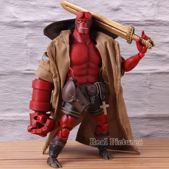 

1000 Toys Hellboy Dark Horse Action Figure Hellboy 1/2 Scale PVC Collectible Model Toy