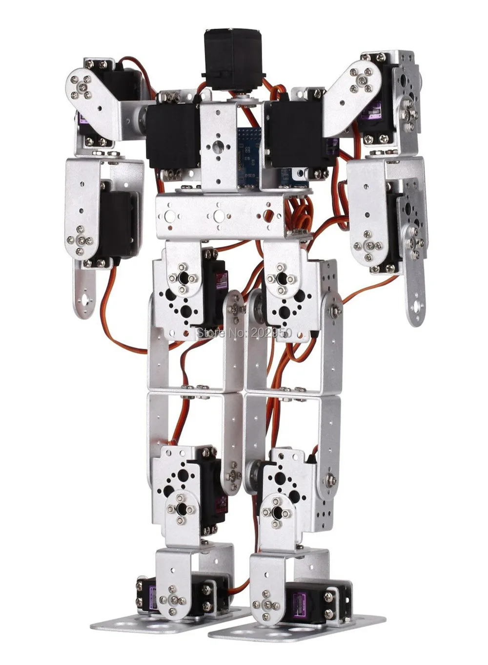 1 Набор 13 DOF Biped Роботизированный Обучающий робот сервопривод кронштейн комплект с серво рога не собранный для Arduino DIY