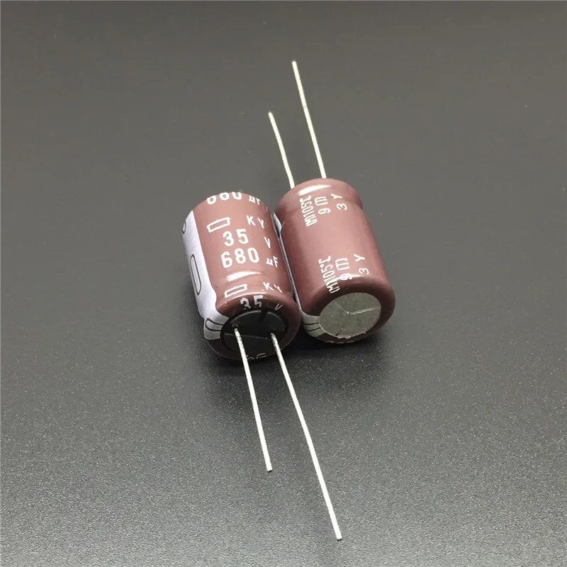 10 шт. 680 мкФ 35 в NIPPON NCC серия KY 12 5x20 мм низкое сопротивление длительный срок службы