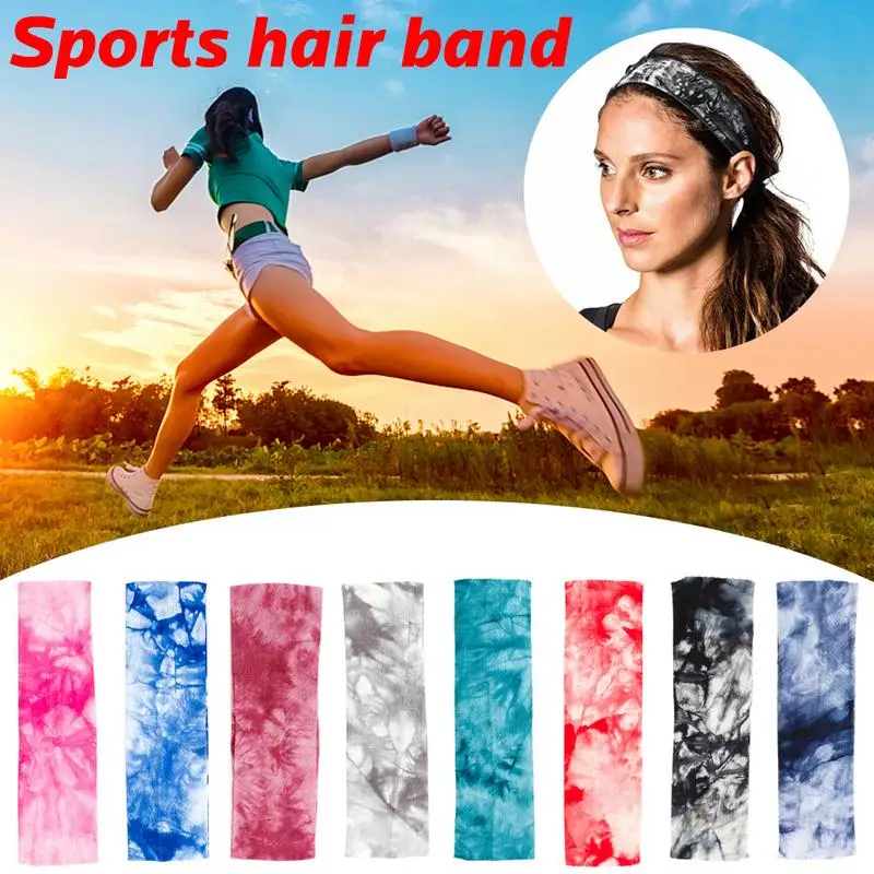 Продвижение спортивные Оголовье Sweatband для Для мужчин женщин Йога ленты волос