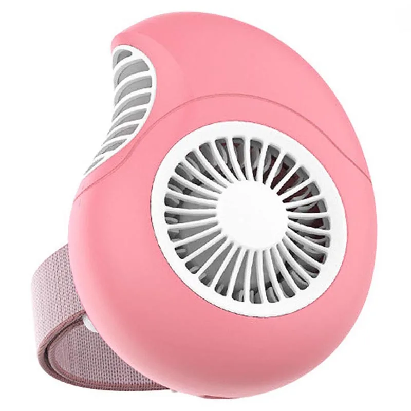 

Outdoor Portable Handheld Radiator Fan Cartoon Conch Mini Fan Adjustable Usb Charging Fan Wrist Cooling Fan