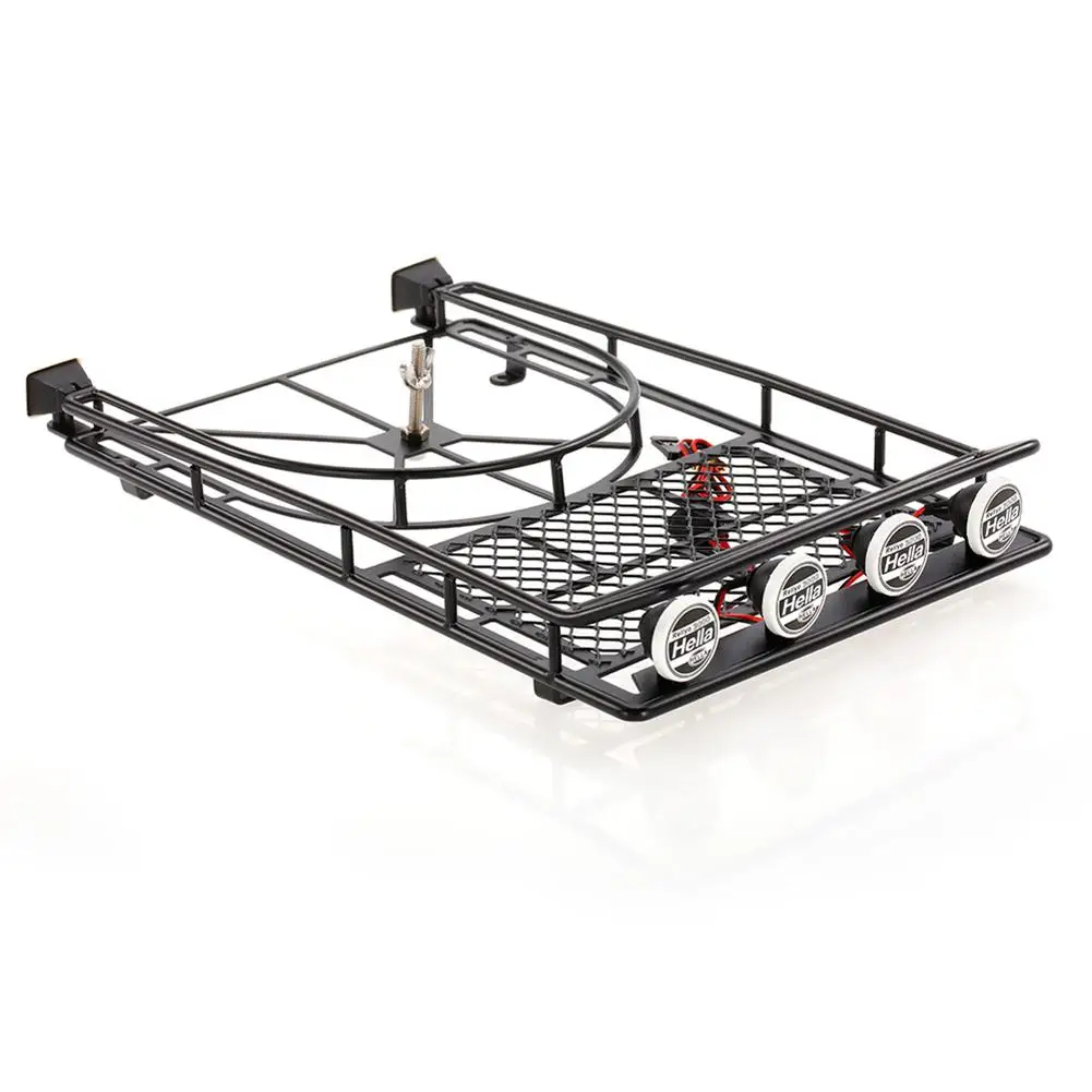 RCtown моделирование металлическая крыша багажная стойка Светодиодная лампа для RC