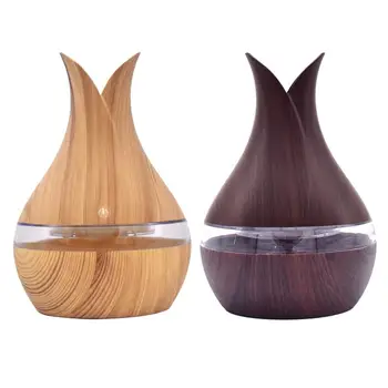 

1pc USB Wooden Humidifier Household 300ml Aroma Diffuser Bedroom Desktop Home Decoration
