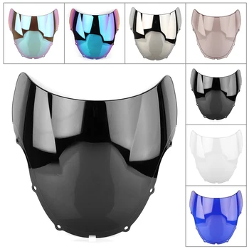 

Motorcycle Windshield ABS Double Bubble Windscreen for Honda CBR600 F4 CBR600F4 1999 2000