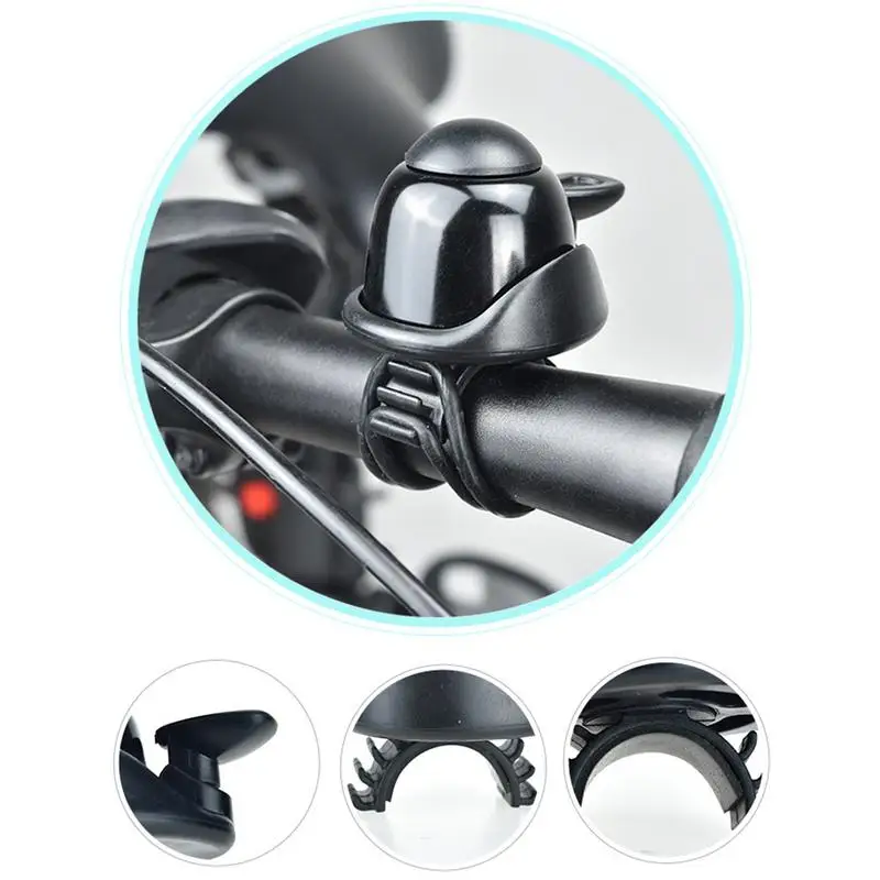 سبائك الألومنيوم سكوتر كهربائي القرن جرس ل Xiaomi M365 الكهربائية لوح التزلج الاكسسوارات أسود الفضة جرس الدراجة سلامة الدراجات