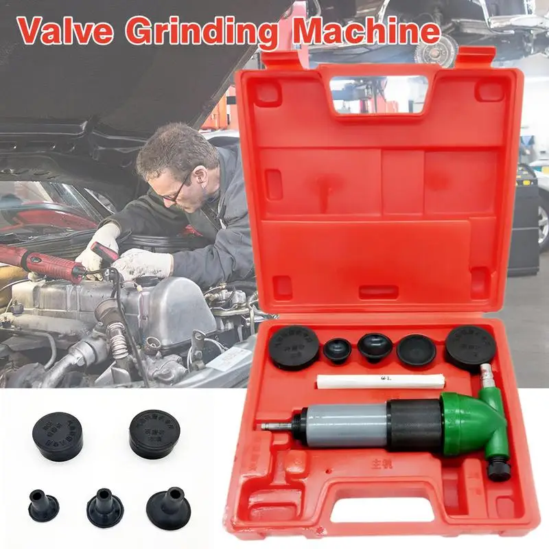 

Air Operated Valve Lapper Automotive Engine Valve Repair Tool Pneumatic Valve Grinding Machine Valve Seat Lapping Kit Car Grin
