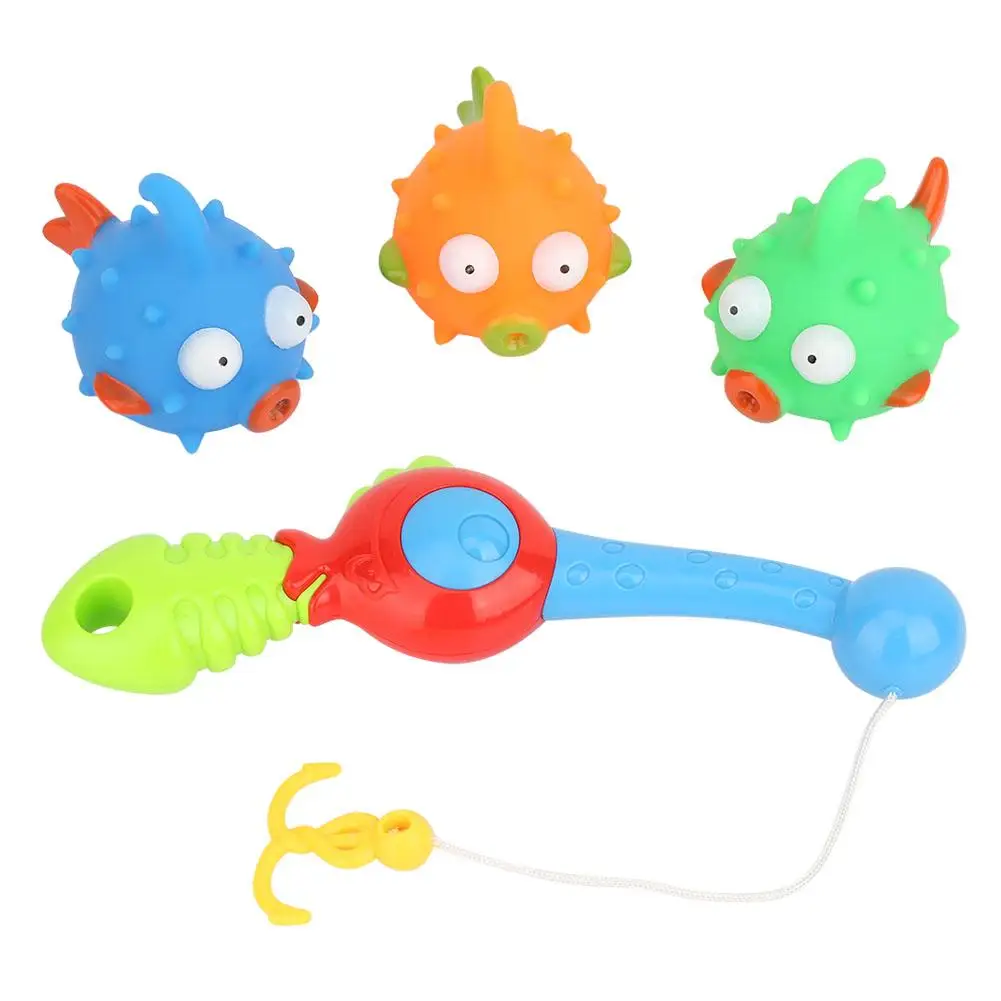 Kids Fishing Games Bath Toys Fishing Toys Set Age 3 4 5 Bathtub Fun