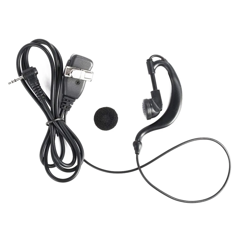 Portable Clip Earhook Earpiece for Motorola Radio Walkie Talkie T80