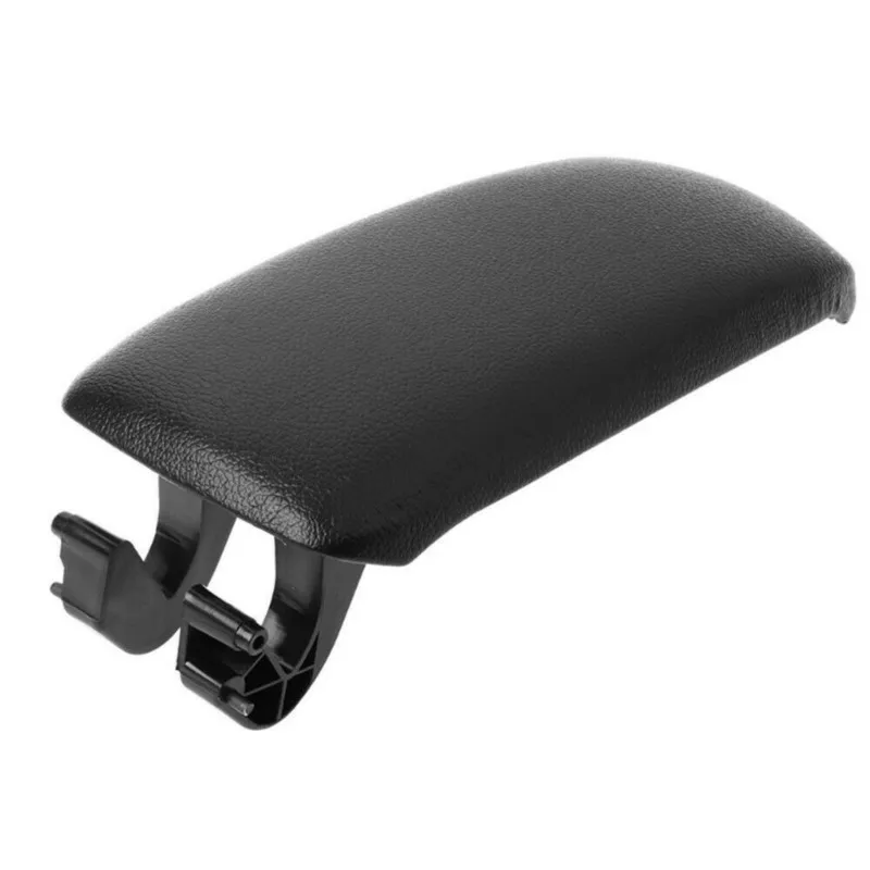 

1pcs Central Armrest Cover Glove Box Black Car Leather Center Console Arm Rest Armrest Lid Cover For Audi A3 8P 2003-2013