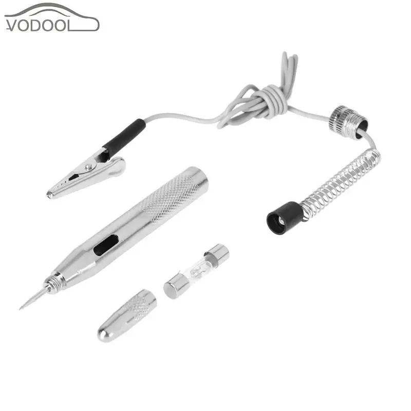 

DC 6V- 24V Copper Probe Light Auto Car Circuit Voltage Tester Lamp Volt Test Pen Detector Tools for Boat Motorcycle Automovil