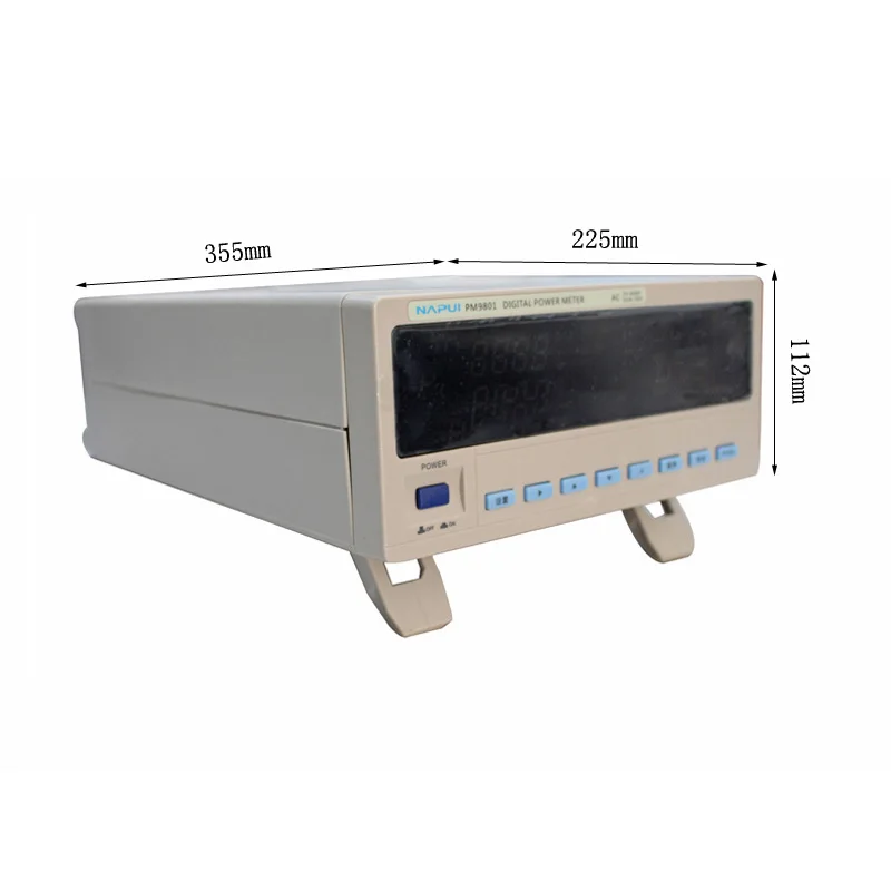 PM9801 Alarm Function Digital Electric Electrical Parameter Tester Led Display Single Phase Multi-function Power Meter