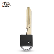 Dandkey Remote Smart Prox Emergency Insert Fob Uncut Blade Insert Car Key For Nissan For Infiniti Free Shipping