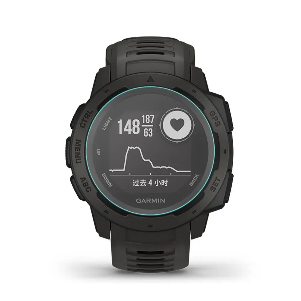 Смарт часы протектор экрана устойчивый к царапинам Закаленное стекло для Garmin