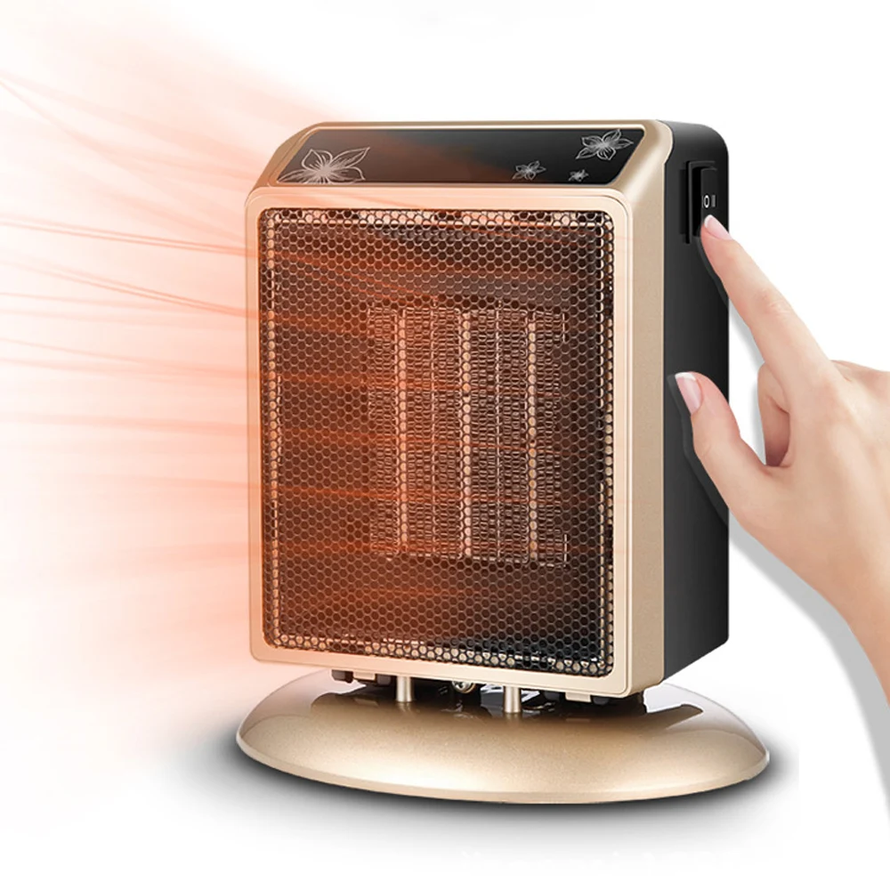 Mini Fan Heater Desktop Electric Heater Household Wall Handy Heater