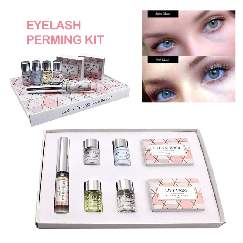 

Drop Ship Mini Eyelash Perming Kit FUMNIX Eyelash Cilia Lift Tools Perming Kits Rods Glue Lifting Kit Makeup Tools TSLM2