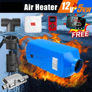 

12V 5KW dieses Air Parking Heater 5000W LCD Monitor with New Remote Switch and Silencer for Car Trucks, Boats, Motorhome
