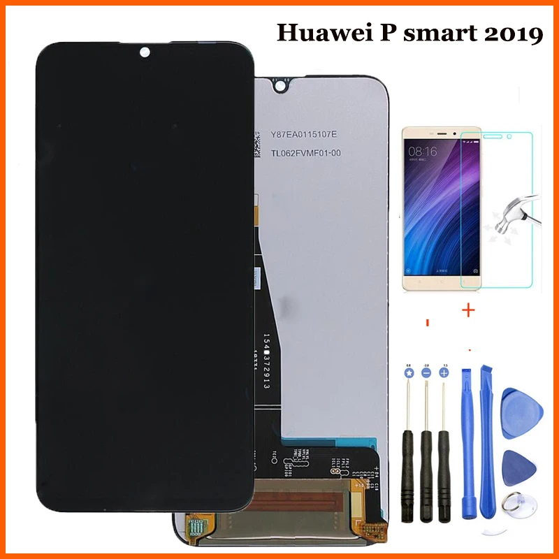 

6.21inch Original LCD For Huawei P Smart 2019 version LCD Display+Touch Screen Digitizer Assembly Lcd Replace+Tools