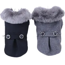 Solid Color Dog Clothing For Small Medium Dogs Pet Pug Chihuahua Clothes Winter Roupas Pet Puppy Yorkie Dog Coat Jacket With Fur Solid Color Dog Clothing For Small Medium Dogs Pet Pug Chihuahua Clothes Winter Roupas Pet Puppy Yorkie Dog Coat Jacket With Fur
