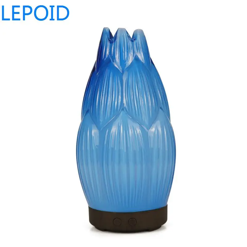 

LEPOID Essential Oil Diffuser Ultrasonic Aroma Diffuser 3D Effect Cool Fog Night Light Humidifier 100ml