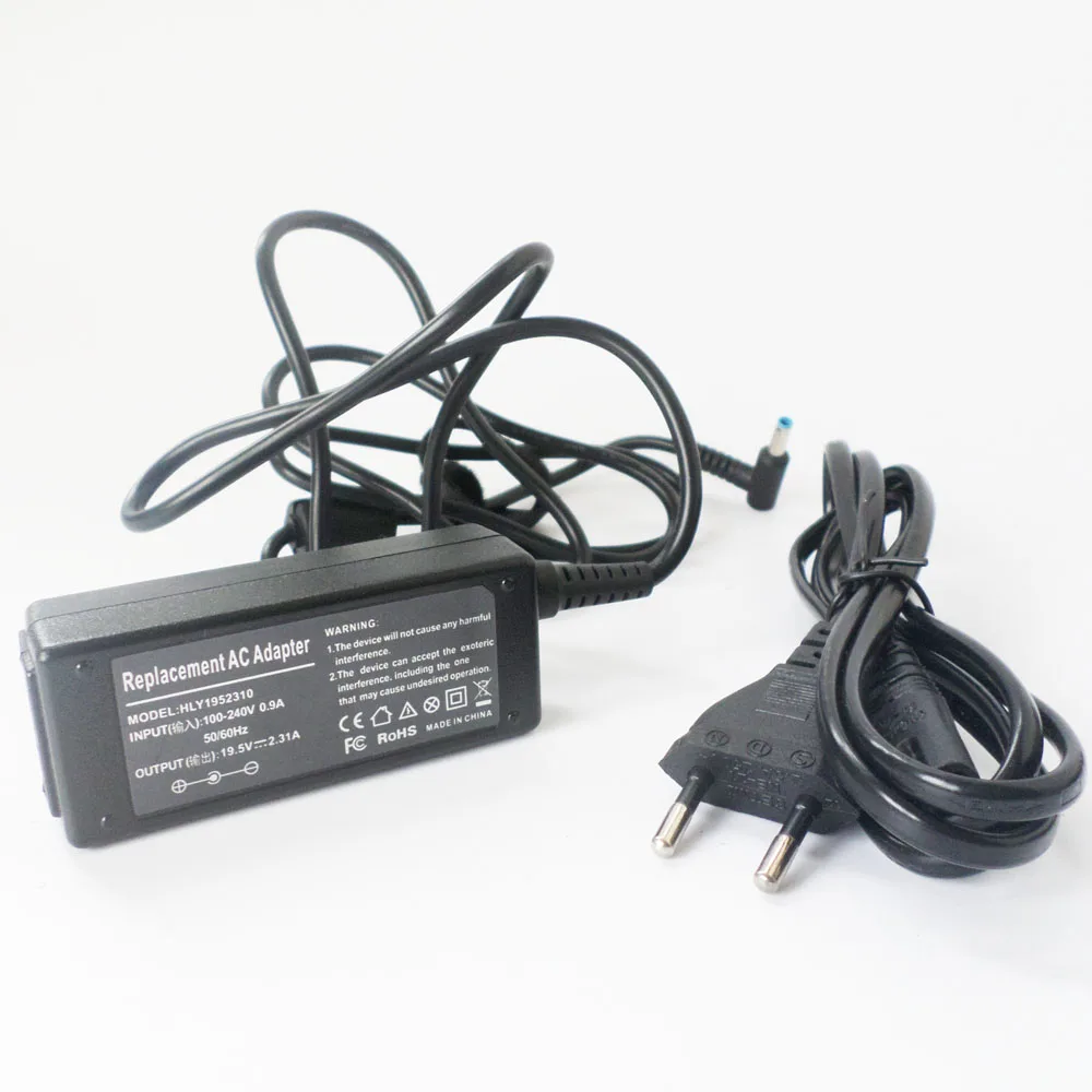 

NEW 45W Battery Charger Power Supply Cord For HP Pavilion 17-f009ng 17-f007ng Split 13-g160BR x2 Tablet 19.5V 2.31A AC Adapter