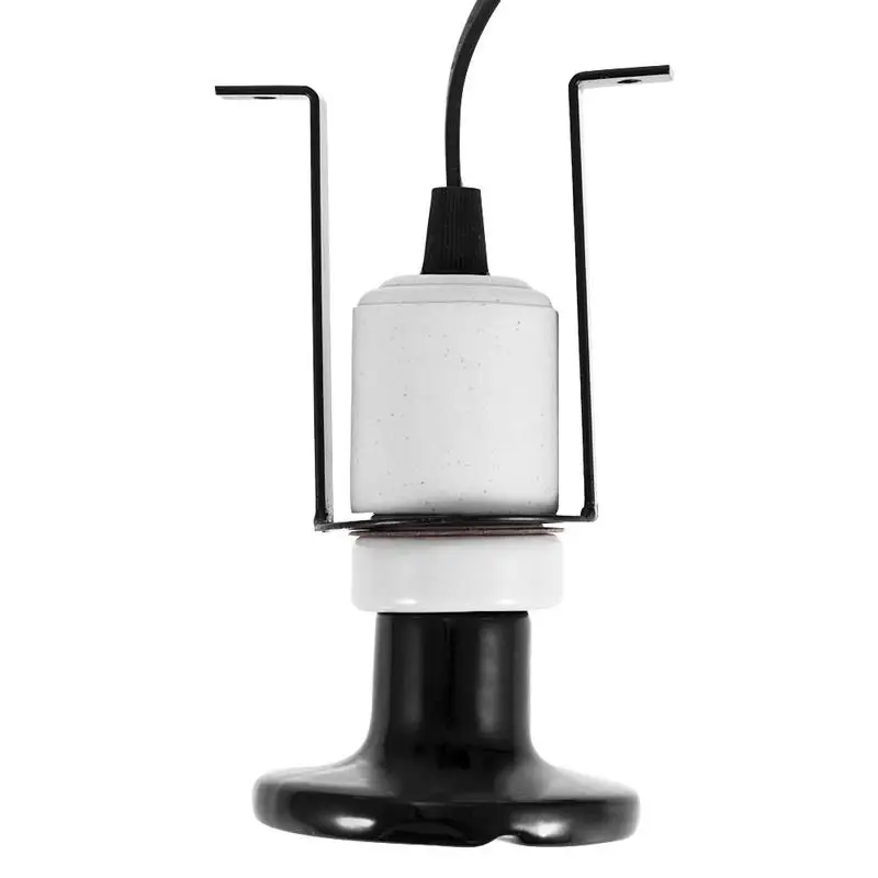 Reptile Lamp Holder Aluminium UVB Bulb Ceramic lamp Clip for Pet Reflector Optional Support Bracket | Освещение