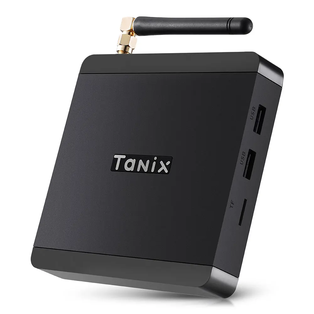 Tanix TX5 Max ТВ коробка Android 8 1 Amlogic S905X2 4 Гб LPDDR4 32 GB 2 5 ГГц Wi Fi BT4.2 Декодер каналов