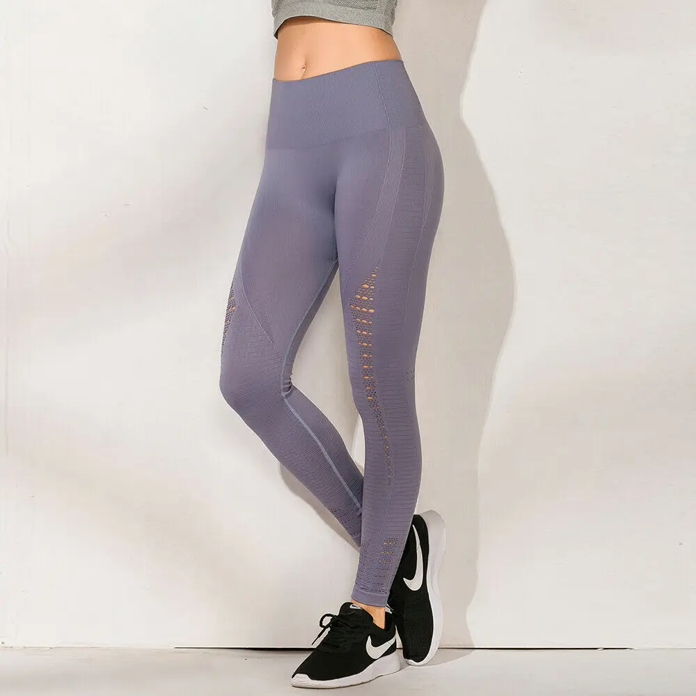 Женские Супермягкие облегающие леггинсы спортивная одежда дышащие Yogawear с