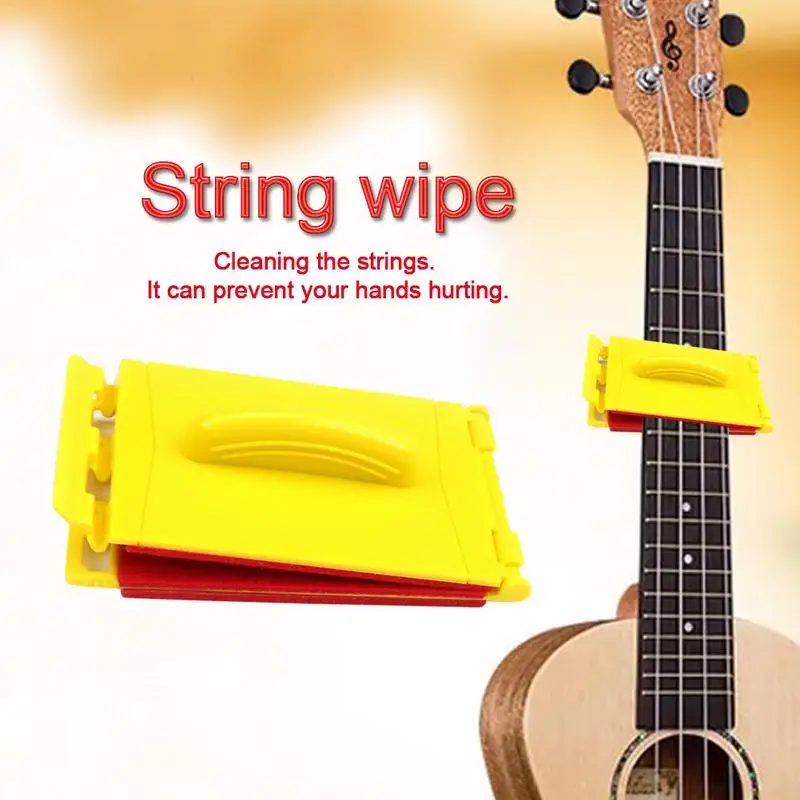 

Guitar String Cleaner Fingerboard Cleaner Strings Care Polish All-round Cleaner Pads Guitar Cleaning Tool