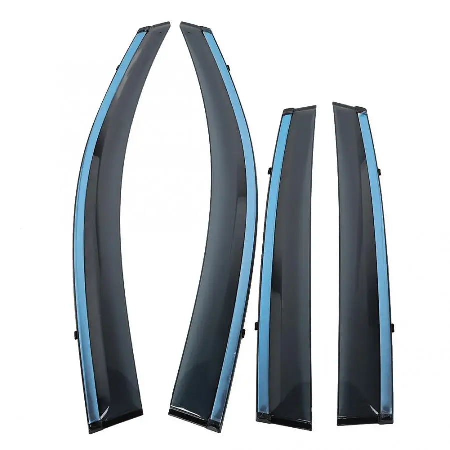 

4pcs Smoke Window Visor Vent Sun Shade Rain Guard Deflector for Honda CRV 2012 2013 2014 2015 2016 auto car accessories