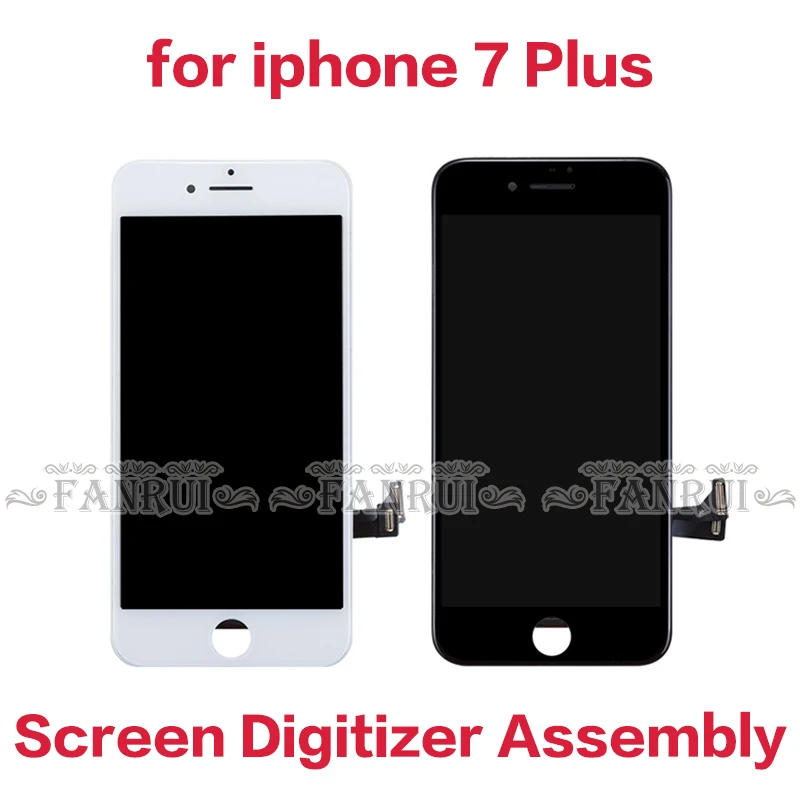 Для iPhone 7 Plus экран в сборе дисплей с сенсорным ЖК экраном замена без битых