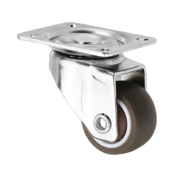 

4pcs 1 Inch Mute TPR Universal Wheels Mini Casters for Furniture Bookcase Drawer
