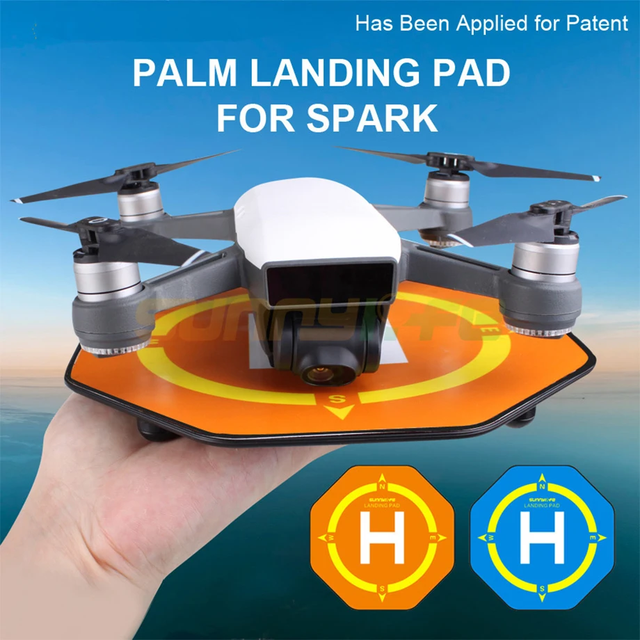 

Pocket Hard Landing Pad For DJI Spark Drone Safe Takeoff Landing Unmanned Aerial Mini Parking Apron for DJI Spark Accessories
