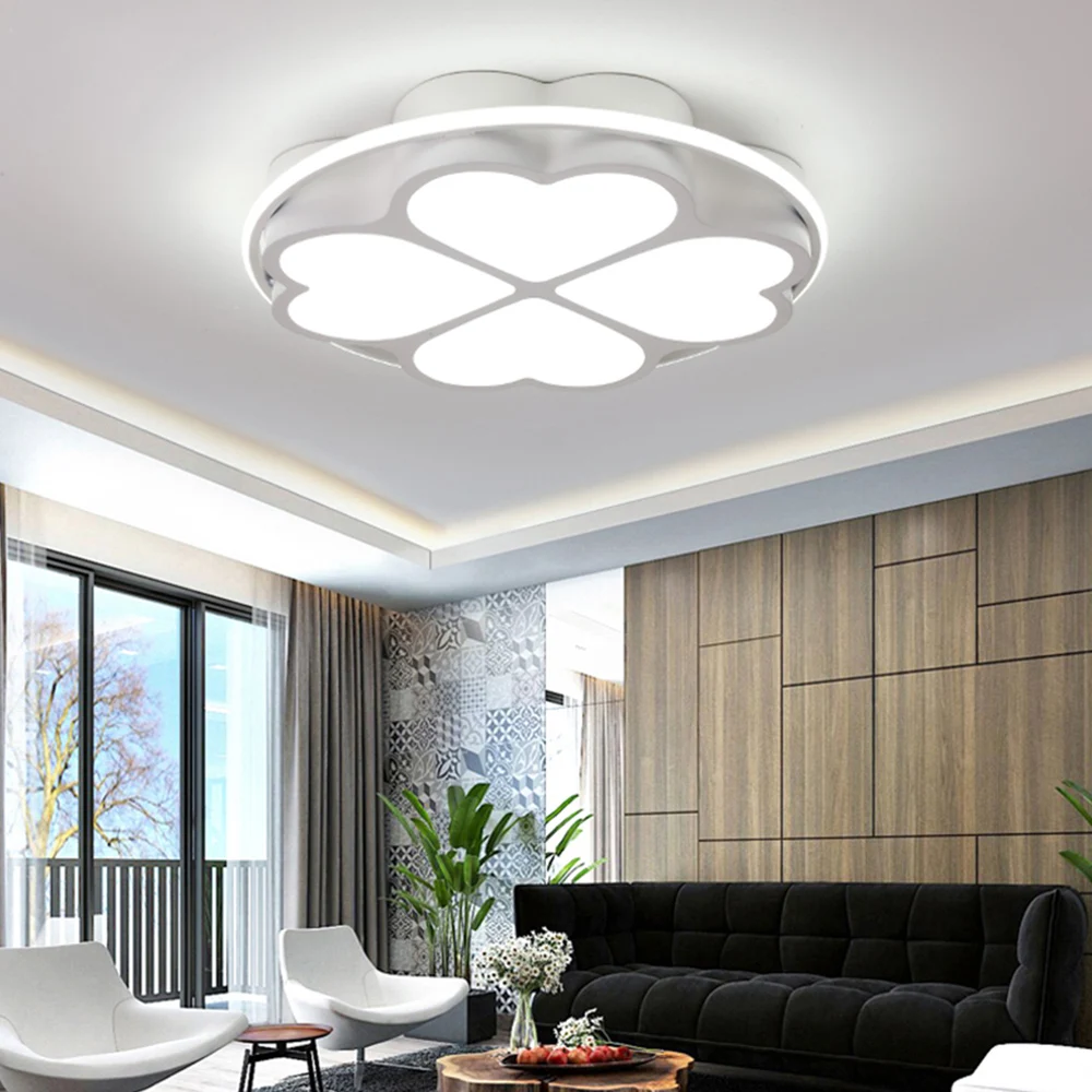 

Bedroom Ceiling Light LED Modern Acryl Round Personality Creative Light Dimmimg Remote Control Celling Lamp For Living Room