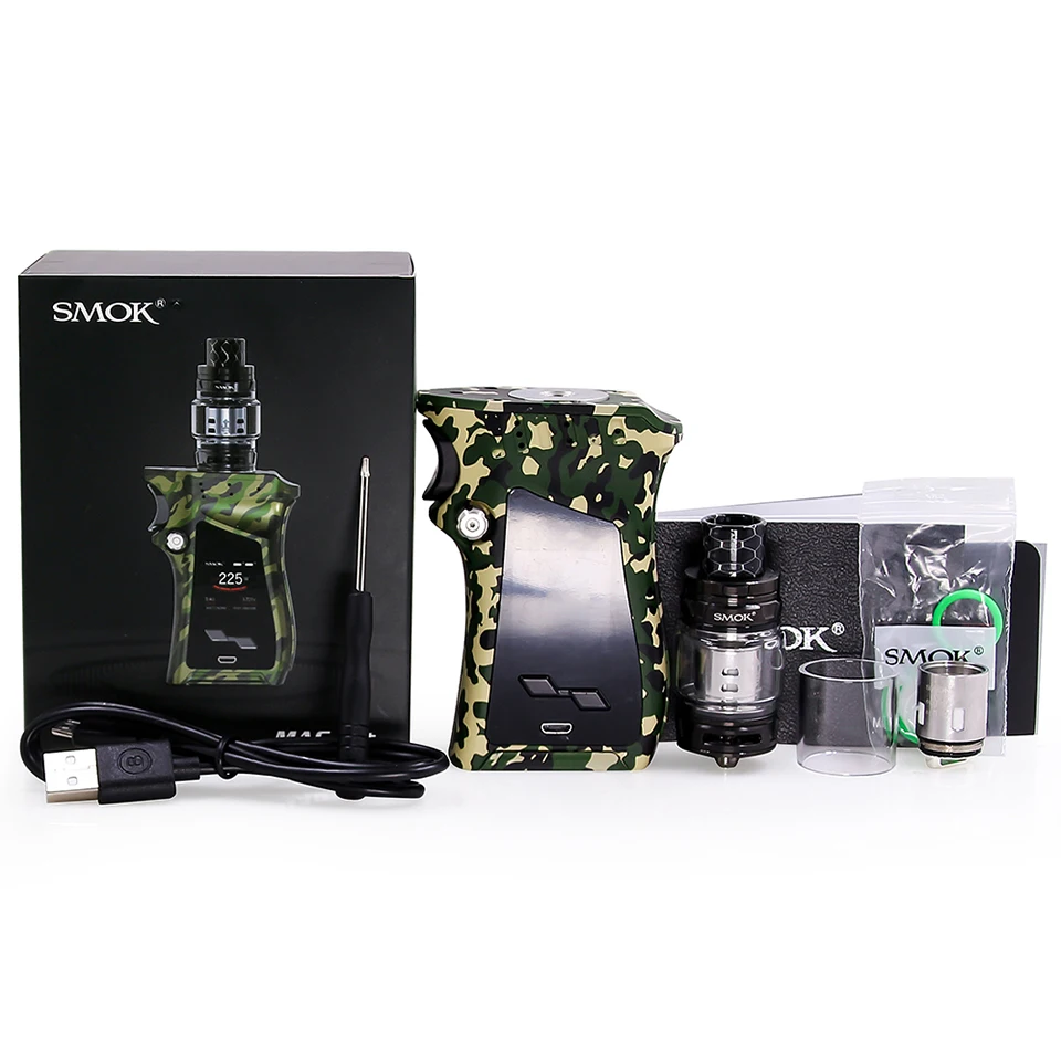 Оригинальный электронных сигарет SMOK комплект Mag правая рука 225 W Box Mod Vape